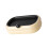 Cute PP Wall-Mounted Soap Dish, Beige, 150g, Drain 7
