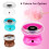 Mini Cotton Candy Machine 450W 25x25x18cm Pink 6