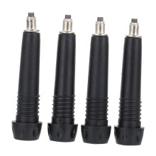 Trekking Pole Tips 4pcs Carbide Tungsten Steel Walking Stick Tip Protectors for Enhanced Grip