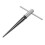 Guitar Bridge Pin Reamer Tool with Ergonomic T Handle for Precision Pin Alignment and 1