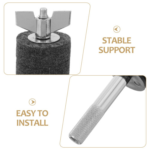 Cymbal Stacker Adapter for Drum Kit Accessories, SpaceSaving Design with Stable Support and Durable Construction 2