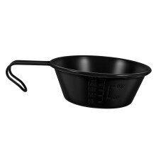 Stainless Steel Camping Bowl with Handle, Durable Lightweight Outdoor Cooking Dish for Hiking and Picnics