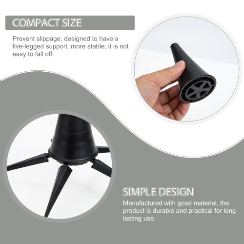 Clarinet Stand 5Leg Foldable Holder with Stable Support for Travel and Quick Setup 2