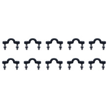 50 Pcs Kayak Accessory Nylon Bungee Deck Tie Down Pad Eye