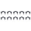 50 Pcs Kayak Accessory Nylon Bungee Deck Tie Down Pad Eye 1