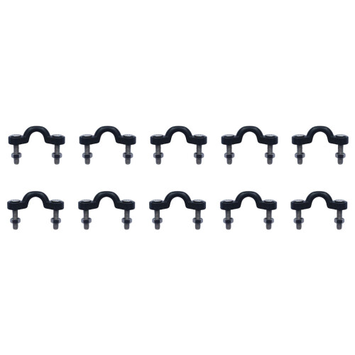 50 Pcs Kayak Accessory Nylon Bungee Deck Tie Down Pad Eye