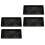 4Pcs Black Plastic Nursery Trays for Plant Germination and Growth 1