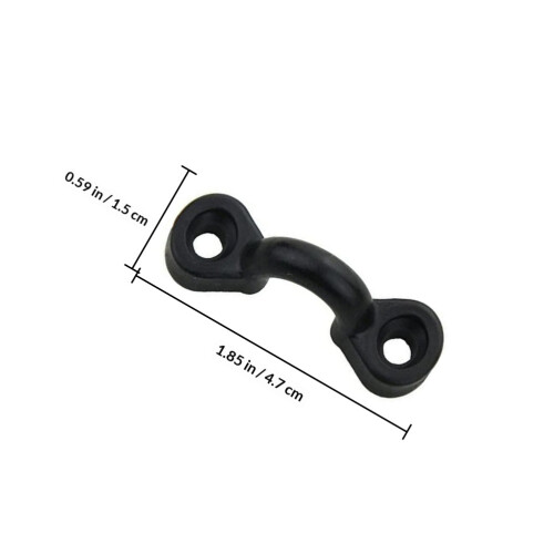 50 Pcs Kayak Accessory Nylon Bungee Deck Tie Down Pad Eye 1