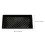 4Pcs Black Plastic Nursery Trays for Plant Germination and Growth 2