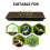 4Pcs Black Plastic Nursery Trays for Plant Germination and Growth 4