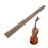 4/4 Cello Fingerboard Full Size Replacement with Smooth NoiseReduction Finish for Practice and Performance 2
