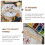 2Pcs Khaki Wood Yarn Bobbin Board Thread Organizer for Embroidery 5