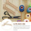 2Pcs Khaki Wood Yarn Bobbin Board Thread Organizer for Embroidery 6