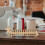 2Pcs Khaki Wood Yarn Bobbin Board Thread Organizer for Embroidery 9