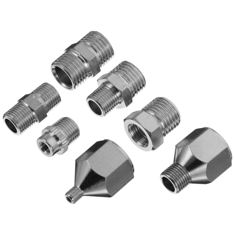 Airbrush Adapter Quick Connect Disconnect Connector Set 7 Pcs 3743067244303