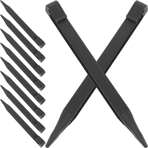 Masteelf  10 Pcs Landscaping Edging Garden Stakes Decorative