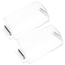 2Pcs Transparent Magnetic Air Vent Deflector Adjustable for Home Vents