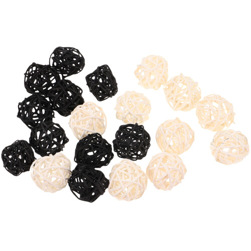 20 Pcs Diffuser Rattan Balls Wicker For Aromatherapy Stick Toys