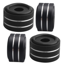 4 Pcs Acoustic Isolation Pads Vibration Absorbing Feet For Speakers