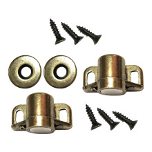 2Sets Zinc Alloy Coffee Door Stopper Magnetic Invisible Door Holder