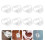 10Pcs White Shut Off Clips Adjustable Hose Clamps for 6