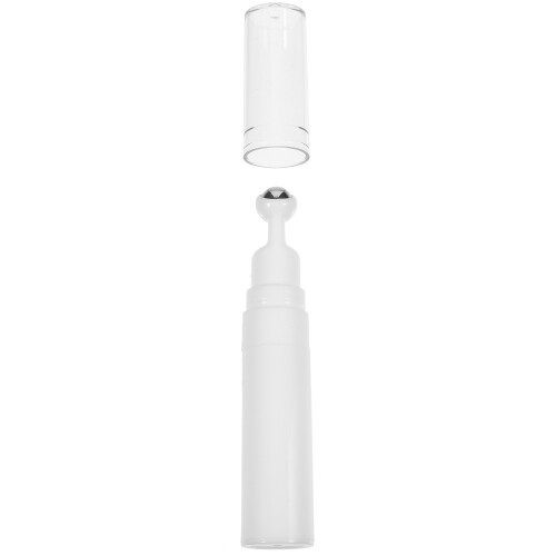 Portable White Refillable Cosmetic Roller Bottles for Creams