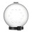 1Pc Breathable Cat Collar Transparent Protective ABS Head Cover White 1