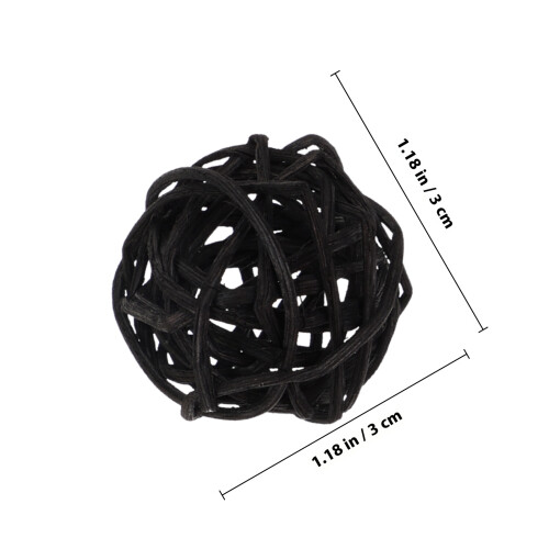 20 Pcs Diffuser Rattan Balls Wicker For Aromatherapy Stick Toys 1