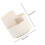 1Pc Plastic Rotatable Pen Organizer Beige Brush Pot Desktop Storage 2