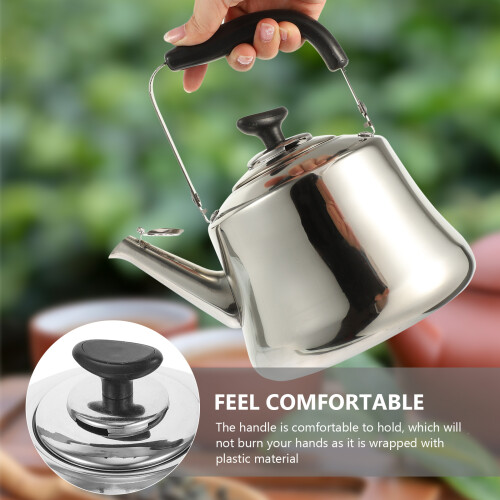 whistle teakettle stainless steel with filter screen random cover 2