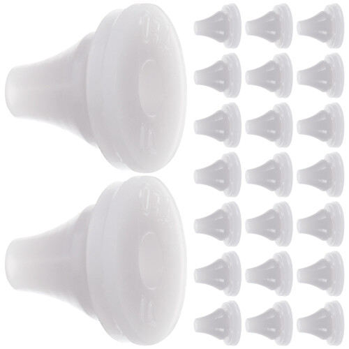 50Pcs Light Grey Shower Head Silicone Nozzle Replacement Spray Holes