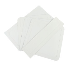 5 Pcs Baseball Bases Kickball Base Set 41.5x40cm White