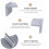 1Pc Multifunction Grey Plastic Laptop Elevated Shelf Computer Rack 4
