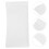 White Sunglasses Holder Durable Glasses Storage Pouch 9