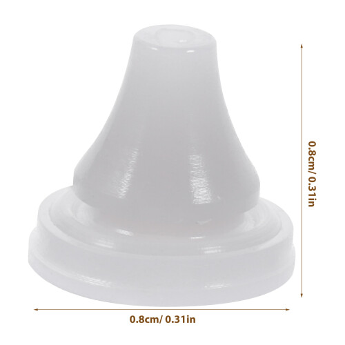 50Pcs Light Grey Shower Head Silicone Nozzle Replacement Spray Holes 1