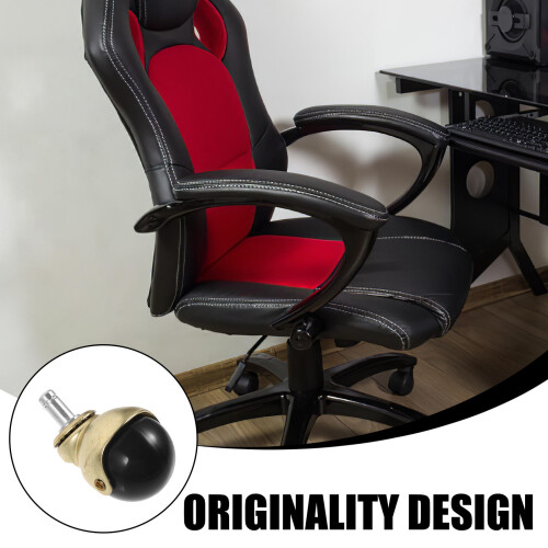 5 Pcs Swivel Casters Vanity Chairs Office Wheels Accessories 2
