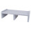 1Pc Multifunction Grey Plastic Laptop Elevated Shelf Computer Rack 8