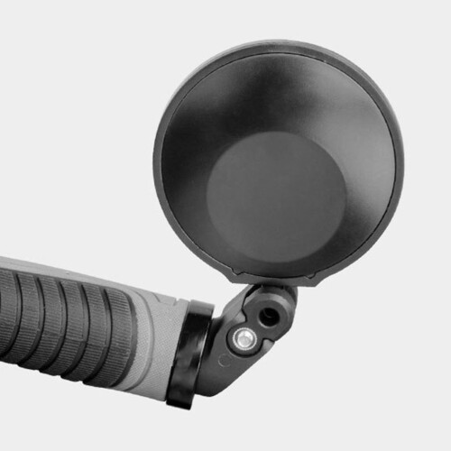 Mlins  Handlebar Mirror Scooter Durable Bike Rear View Mirrors Black 2