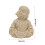 2Pcs Sandstone Little Maitreya Buddha Desktop Ornaments 2