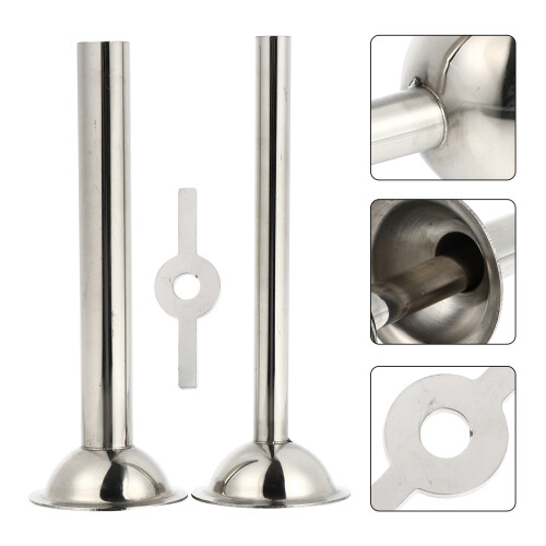 Stainless Steel Sausage Making Tools Silver Sausage Stuffer Kit 2