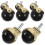 5 Pcs Swivel Casters Vanity Chairs Office Wheels Accessories 8
