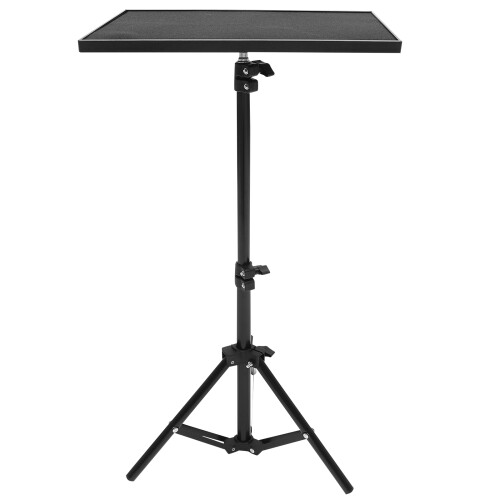 Stand Porta Proiettore E Laptop Nero in ABS Con Base Pieghevole