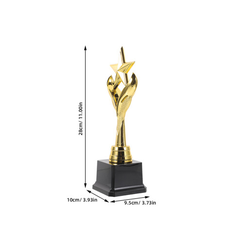 Award Trophy Plastic Party Decor For Winner Achievement 1