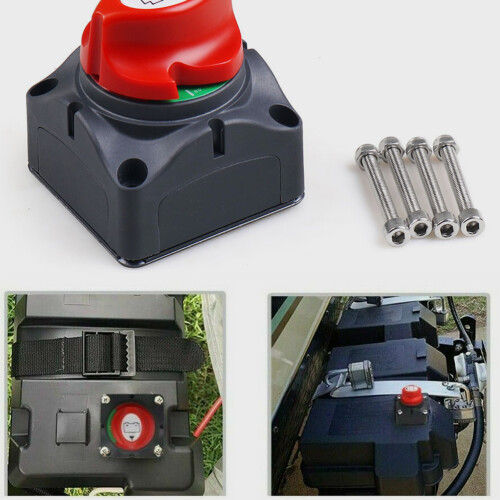 Marine ABS Power Disconnect Master Switch for Rv Car Battery Use 2