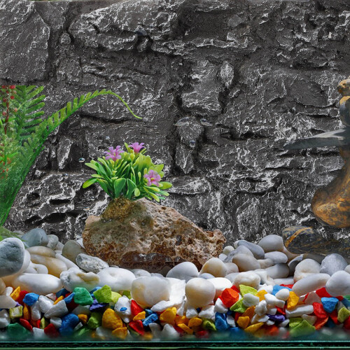 Sfondo Decorativo 3D PU Color Per Terrari E Acquari 1
