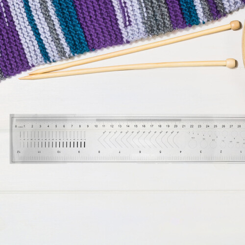 Multi-Color Pet High Precision Crack Width Measurement Ruler 2