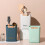 1Pc Blue Kitchen Utensil Holder PP Organizer 9