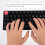 Red ABS Shine Through Key Cap for Mechanical Keyboard Replacement 3