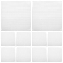 10Pcs Silicone Quilt Pressing Mat White Heat Insulation Applique Pad