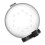 1Pc Breathable Cat Collar Transparent Protective ABS Head Cover White 6